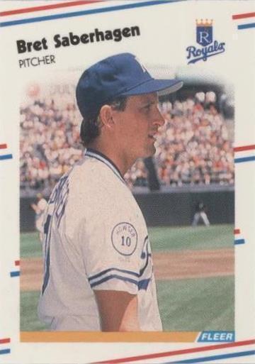 Fleer Classic Miniatures 1988 - Bret Saberhagen #26