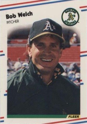 1988 Fleer Classic Miniatures - Bob Welch #50