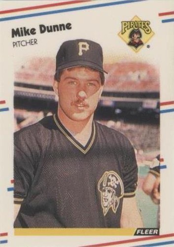 1988 Fleer Classic Miniatures - Mike Dunne #104
