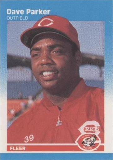 Fleer Classic Miniatures 1987 - Dave Parker #80