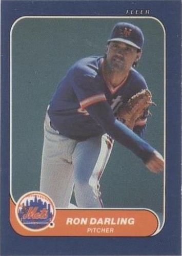 1986 Fleer #77 Ron Darling | eBay