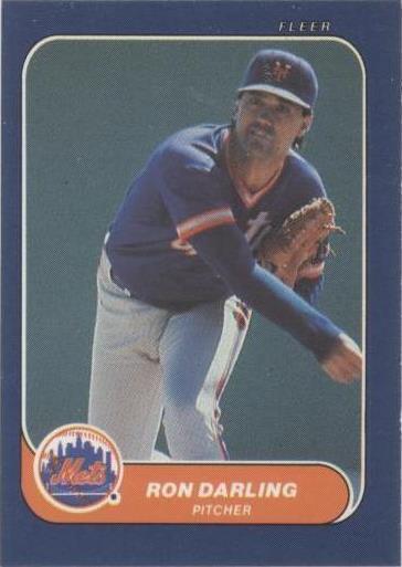 Fleer Classic Miniatures 1986 - Ron Darling #18