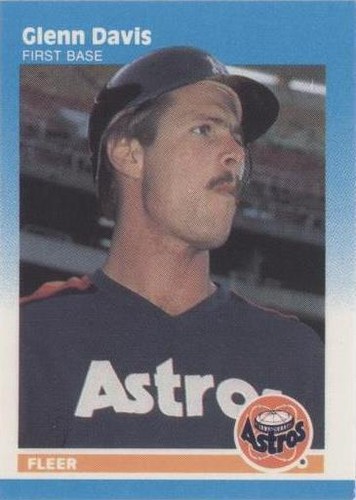 1987 Fleer Classic Miniatures - Glenn Davis #27