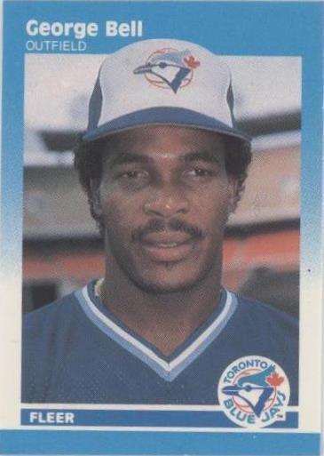 Fleer Classic Miniatures 1987 - George Bell #7