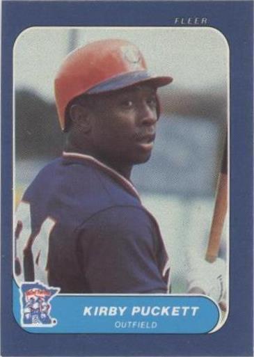 1986 Fleer Classic Miniatures - Kirby Puckett #85