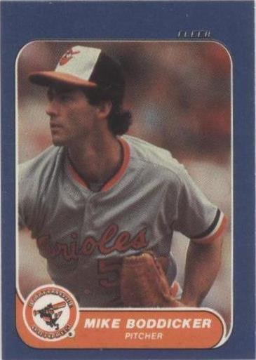 Fleer Classic Miniatures 1986 - Mike Boddicker #57