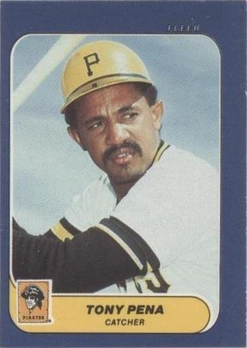 1986 Fleer Classic Miniatures - Tony Pena #119