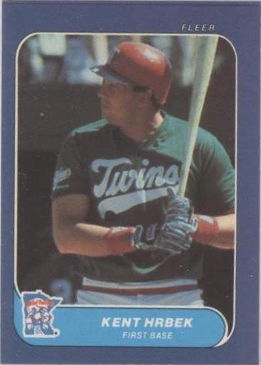 Fleer Classic Miniatures 1986 - Kent Hrbek #84