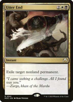 Utter End - MOC - Rare - MTG Magic Pack fresh