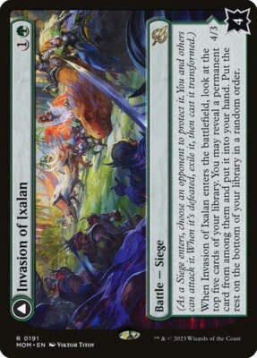 Invasion of Ixalan - March of the Machine MOM - Rare - MTG Magic Pack fresh