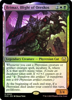 Brimaz, Blight of Oreskos (Foil) - MOC - Rare - MTG Magic Pack fresh
