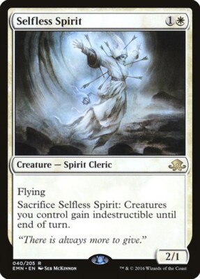 Selfless Spirit, Eldritch Moon, MTG