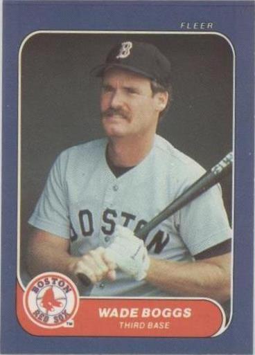 Fleer Classic Miniatures 1986 - Wade Boggs #72
