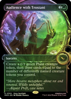Audience with Trostani (Showcase Foil) MKM - Rare - MTG Magic Pack fresh