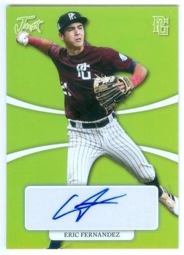 2022 Leaf Perfect Game National Showcase - Eric Fernandez #GA-EF1