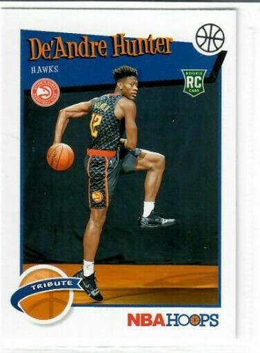 NBA カード DeAndre Hunter RC直筆サイン 2019-20 De'Andre Hunter Panini Origins Rookie On Card