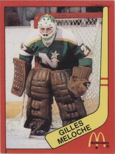 1982-83 McDonald's Stickers - Gilles Meloche #3