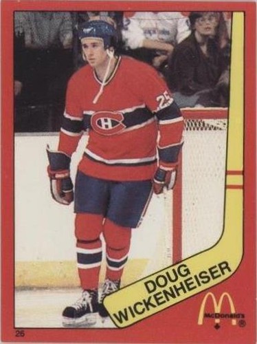 1982-83 McDonald's Stickers - Doug Wickenheiser #26