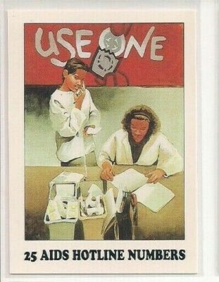 1993 AIDS Awareness Trading Cards Pick / Choose Your Card / from Eclipse / bx43