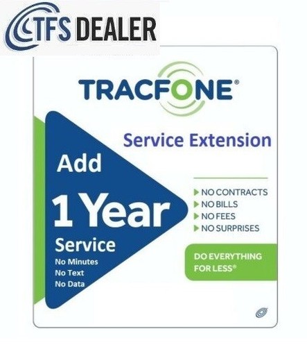 TracFone Service Extension 1 Year/365 Days For All Phones. 2320 Sold !! 🔥🔥🔥🔥