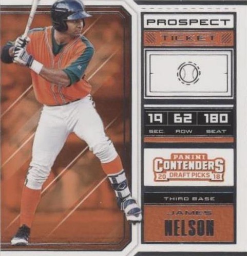 2018 Panini Contenders Draft Picks - James Nelson #22