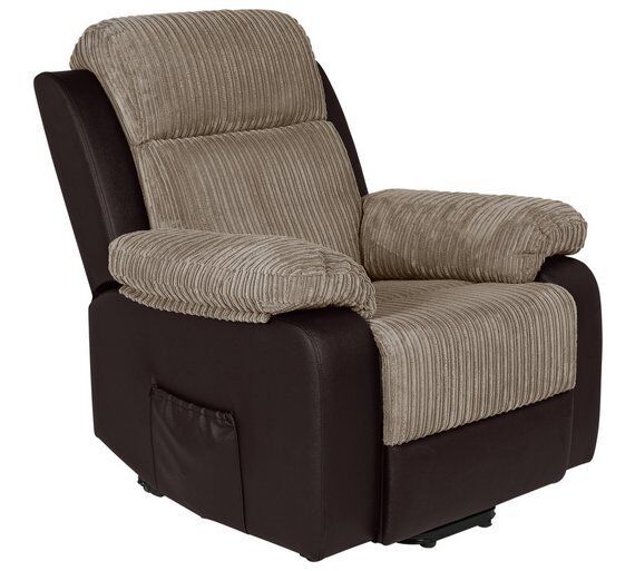 Bradley Electric Recliner and Riser Fabric Chair - The Collection By