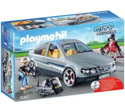 Playmobil 9361 City Action SWAT Undercover Car Best Toy To Gift For Children