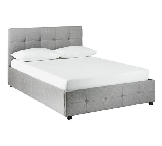 Ex display Hygena Eros Grey Ottoman Bed Frame Superking in Bradford