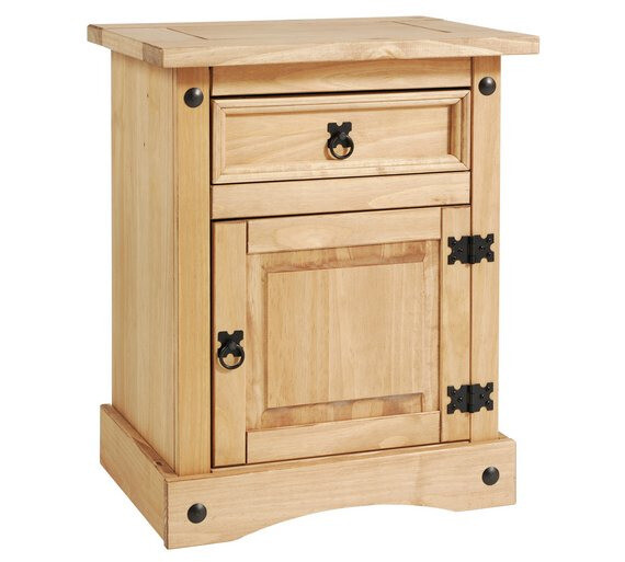 Puerto Rico Bedside Chest Light Pine In Leicester Leicestershire