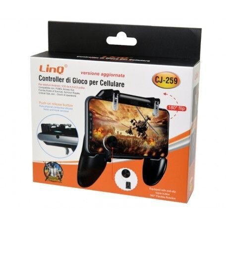 Controller Di Gioco Con Pad Grip Per Smartphone Cellulare Linq C-J259