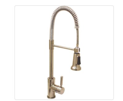 Premier Pull Down Kitchen Faucets 8.46'' Residential Ceramic Disc Brushed Nickel