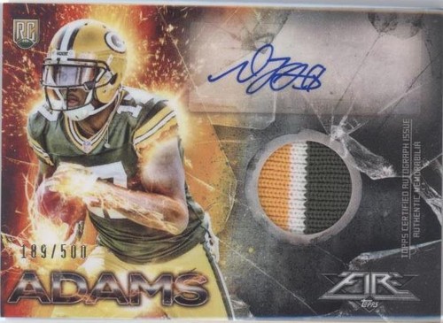 2014 Topps Fire Davante Adams #FRAP-DA