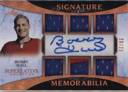 2020-21 Leaf Superlative Collection - Bobby Hull #SSM-BH1
