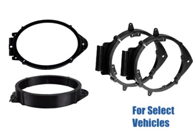 6x9 Front+ 6.5 R Door Speaker Install Mount Bracket Plate for some Chevrolet GMC
