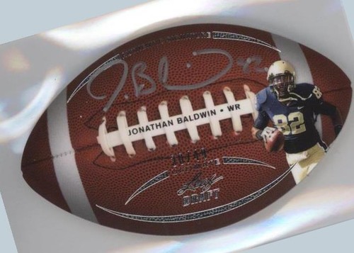 2011 Leaf Ultimate Draft Jonathan Baldwin #FB-JB1