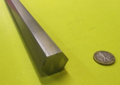 1018 Carbon Steel Hex Rod 1.00'' Hex  x 1 Foot Long