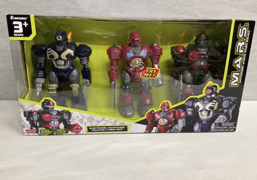 M.A.R.S. MARS Motorized Attack Robo Squad - Three Robots by M.A.R.S. MARS Motorized Attack Robo Squad - Three Robots by