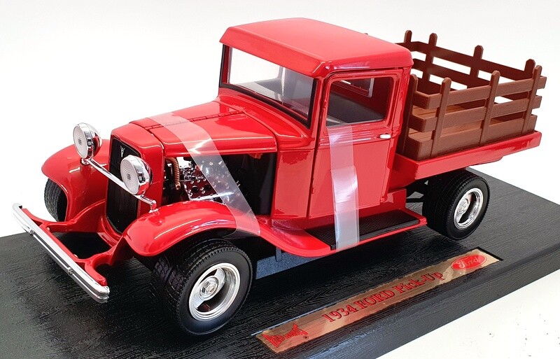 ★ 34 FORD PICKUP ★ 34 フォード トラック ★ 1/18 1/18 yellow 1934 Ford truck , in the box , the box may or | eBay
