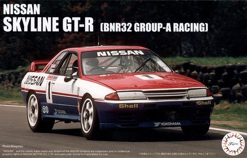 Fujimi ID-286 1/24 Scale Model Kit Nissan Skyline GT-R R32
