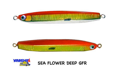 SEA FLOWER DEEP  VERTICAL JIG MARIA YAMASHITA 200 GR col GFR ORANGE GOLD