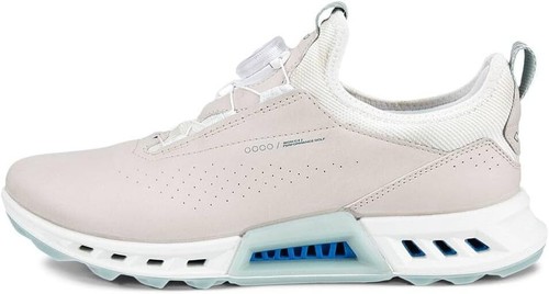Pre-owned Ecco Women's Biom C4 Boa Gore-tex Waterproof Golf Shoe In Gravel