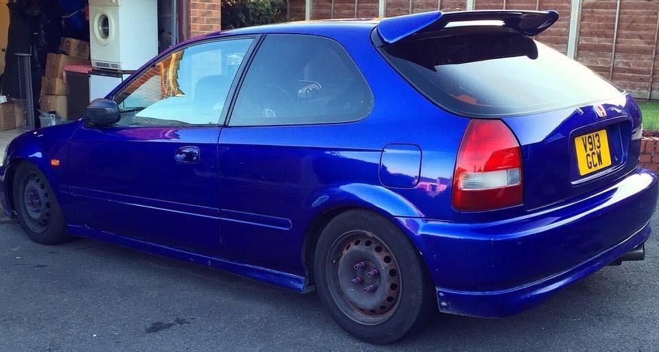 Honda Civic Ej9 SuperSonic Blue Few Mods Very Nice Car in Bartonupon