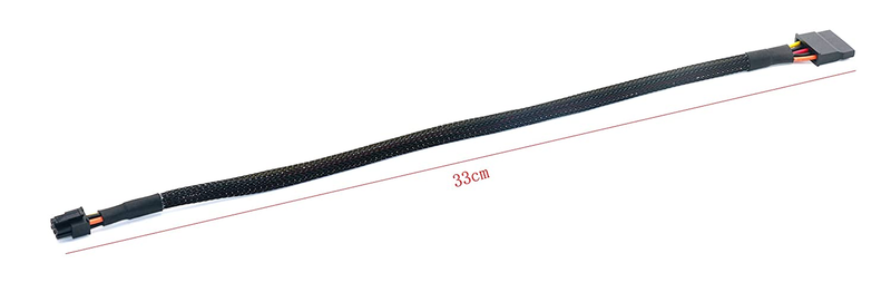 Mini 6-Pin to SATA 15-Pin Power Adapter Cable for Motherboard 3668 3667 3650 HDD