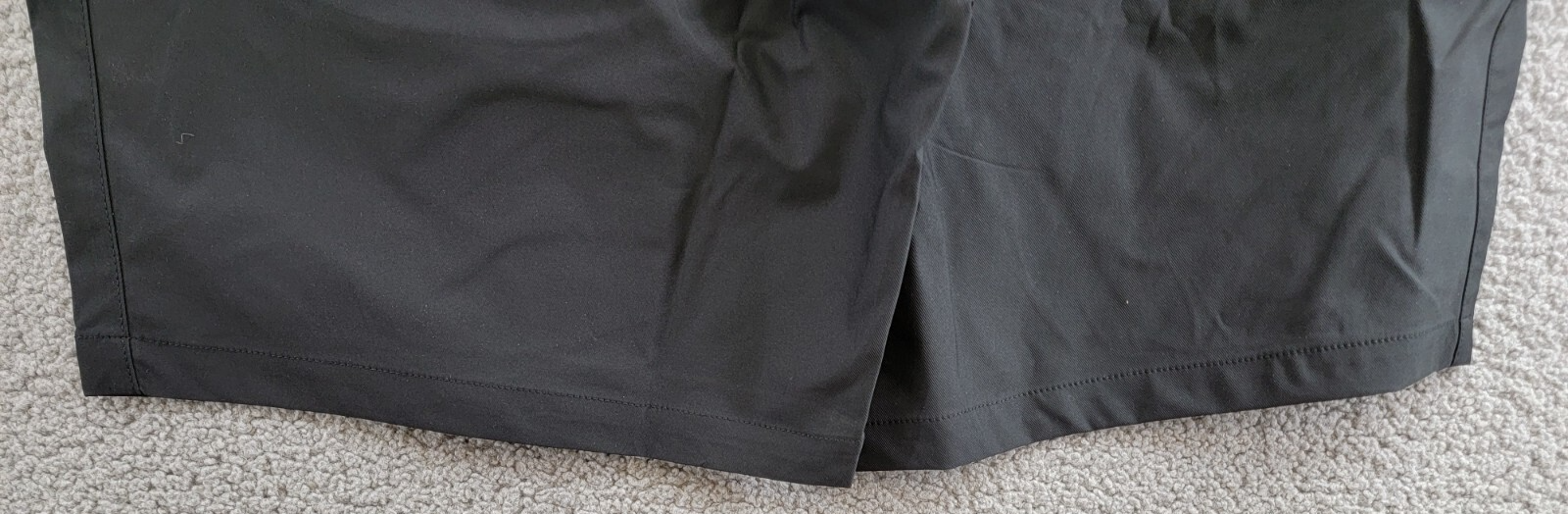 Bass Outdoor Traveler Tech Commuter Shorts Men's 42 Caviar High Rise Zip/Button - Picture 4 of 18