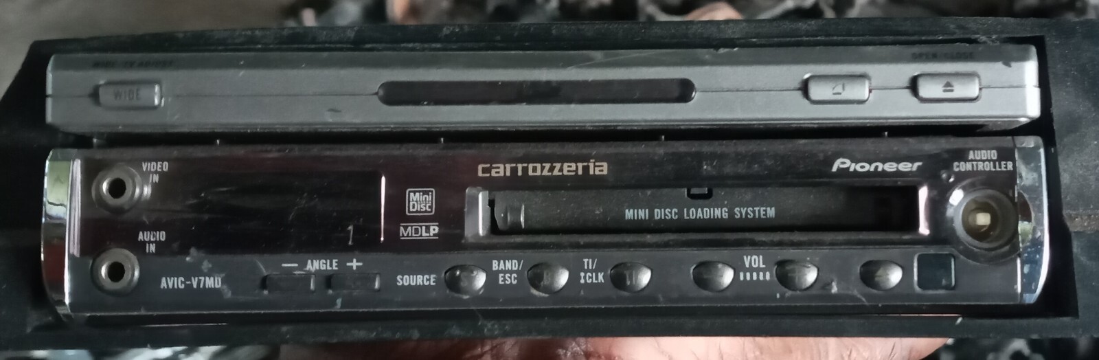 Rare Pioneer Carrozzeria AVIC-V7MD With in dash Display Old School Classic JDM Rare Pioneer Carrozzeria AVIC-V7MD With in dash Display Old School Classic JDM