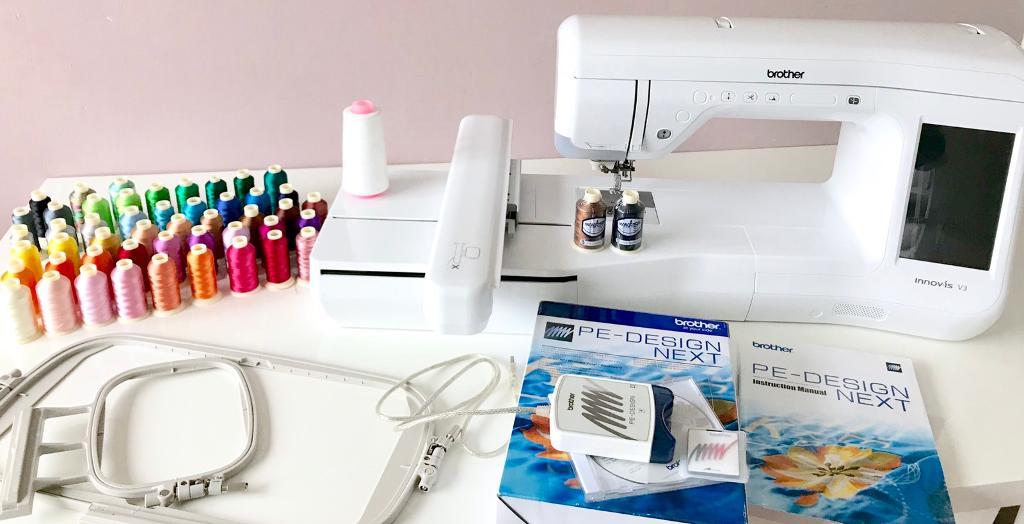 Brother innovis v3  embroidery machine  in poole dorset  gumtree