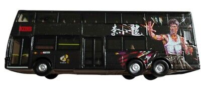 Tiny City Kowloon Motor Bus HK KMB Volvo B9TL Wright Bruce Lee Bus Black