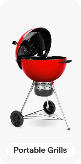 Red grill linking to portable grills