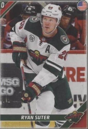 2019-20 Topps NHL Stickers - Ryan Suter #253