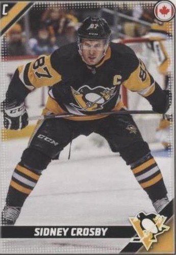 2019-20 Topps NHL Stickers - Sidney Crosby #388